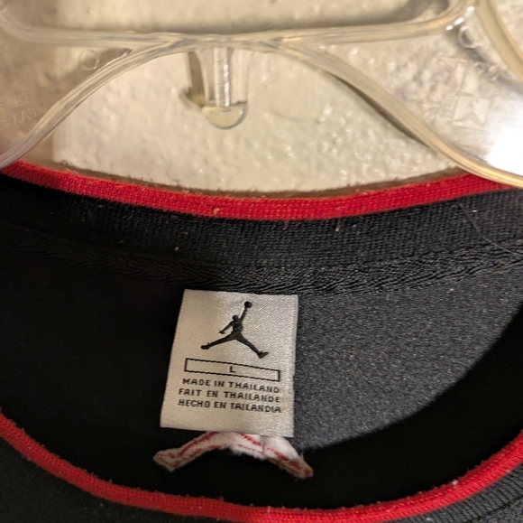 Jordan Black and White Sleeveless Top Dize Large Pre-owned - Picture 5 of 8